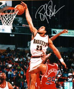 AUTOGRAPHED SIGNED photo BRYANT STITH Denver Nuggets