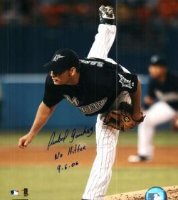 AUTOGRAPHED 8X10 photo ANIBAL SANCHEZ Florida Marlins