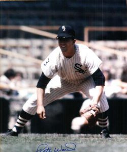 AUTOGRAPHED PETE WARD 8X10 Chicago White Sox Photo