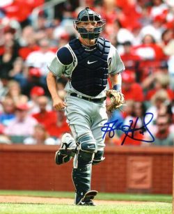 AUTOGRAPHED NICK HUNDLEY 8X10 San Diego Padres photo