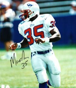 AUTOGRAPHED MARIO GRIER New England Patriots photo