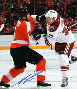 Autographed ANDREAS LILJA 8X10 photo - Philadelphia Flyers