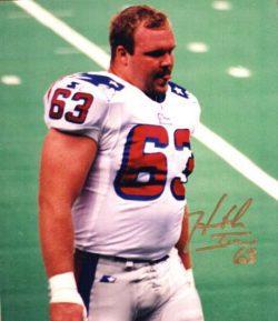 AUTOGRAPHED HEATH IRWIN New England Patriots photo