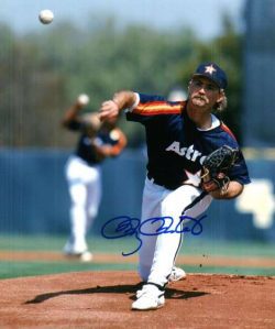 AUTOGRAPHED DOUG DRABEK  photo  Houston Astros