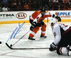 Autographed ANDREAS LILJA 8X10 photo - Philadelphia Flyers