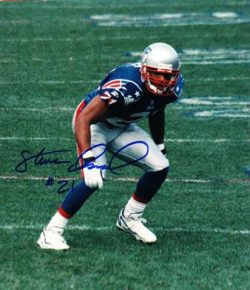 AUTOGRAPHED STEVE ISRAEL New England Patriots photo