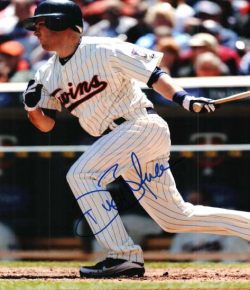 AUTOGRAPHED DREW BUTERA - Minnesota Twins photo
