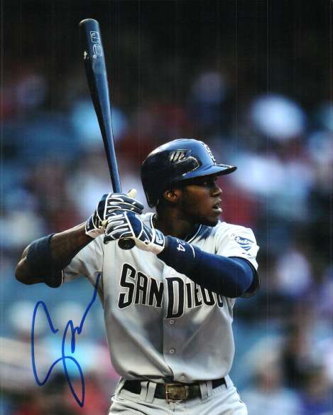 Autographed Signed Garry Templeton San Diego Padres 8x10 Photo
