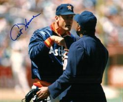 AUTOGRAPHED  ART HOWE photo  Houston Astros