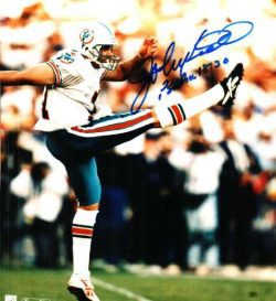 Autographed JOHN KIDD  Miami Dolphins  photo