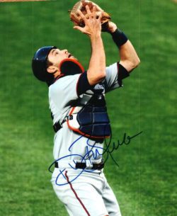 AUTOGRAPHED DREW BUTERA - Minnesota Twins photo