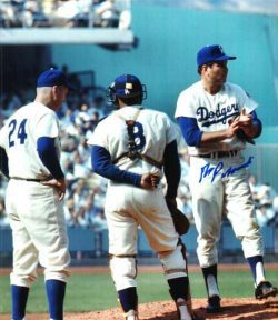 AUTOGRAPHED RON PERRANOSKI Los Angeles Dodgers photo