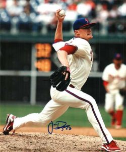 AUTOGRAPHED JAKE DIEKMAN 8X10 photo Philadelphia Phillies