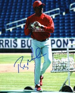 AUTOGRAPHED BOBBY MEACHAM 8x10 Philadelphia Phillies Photo