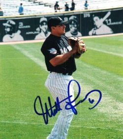 AUTOGRAPHED 8X10 photo MATT TREANOR Florida Marlins