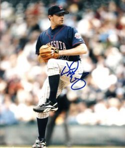 AUTOGRAPHED WILLIE EYRE -  Minnesota Twins photo