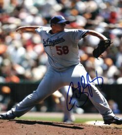 AUTOGRAPHED CHAD BILLINGSLEY 8x10 Los Angeles Dodgers photo