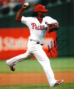 AUTOGRAPHED MICHAEL MARTINEZ 8X10 photo  Philadelphia Phillies
