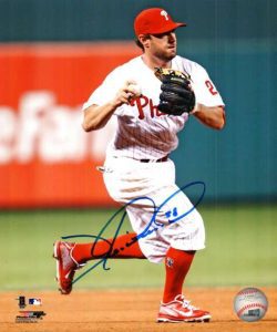 AUTOGRAPHED KEVIN FRANDSEN 8X10 photo  Philadelphia Phillies