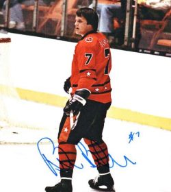 Autographed BILL BARBER photo - Philadelphia Flyers