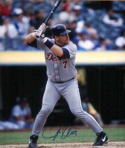 AUTOGRAPHED photo JOE OLIVER Detroit Tigers