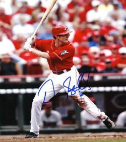 AUTOGRAPHED  photo DREW STUBBS Cincinnati Reds