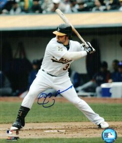 AUTOGRAPHED NICK SWISHER 8x10 Oakland A's Photo