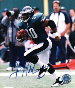 Autographed BRIAN MITCHELL Photo - Philadelphia Eagles