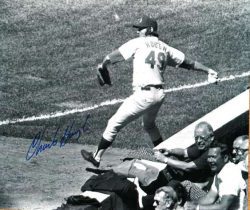 AUTOGRAPHED CHARLIE HOUGH Los Angeles Dodgers photo