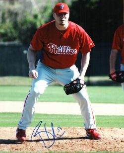 AUTOGRAPHED BLAINE NEAL photo  Philadelphia Phillies