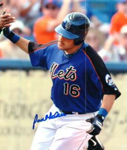 AUTOGRAPHED PAUL LODUCA New York Mets photo