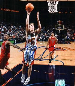 AUTOGRAPHED MIKE DUNLEAVY 8x10 Golden State Warriors Photo