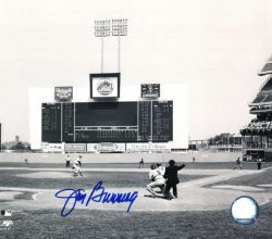 Autographed JIM BUNNING 8X10 photo PHILADELPHIA PHILLIES