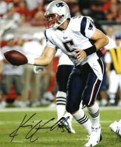 AUTOGRAPHED KEVIN OCONNELL New England Patriots photo