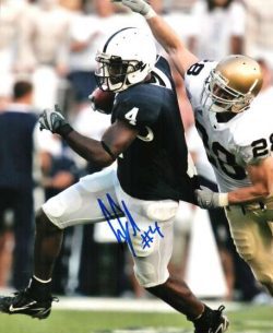 Autographed TERRELL GOLDEN Penn State Photo
