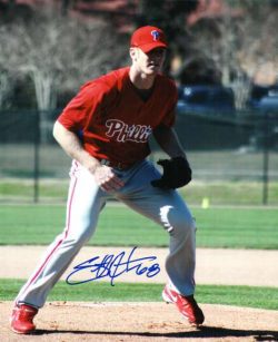 AUTOGRAPHED SCOTT NESTOR photo  Philadelphia Phillies