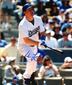 AUTOGRAPHED MARK LORETTA Los Angeles Dodgers photo