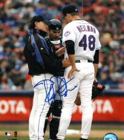 AUTOGRAPHED RICK PETERSON New York Mets photo