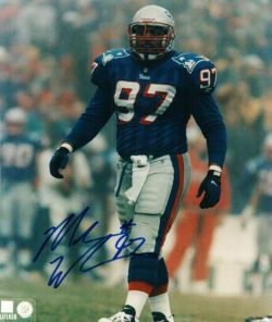 AUTOGRAPHED MIKE WILLIAMS New England Patriots photo