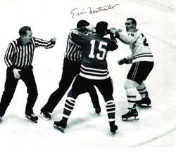 Autographed ERIC NESTERENKO 8x10 Chicago  Blackhawks Photo