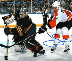 Autographed JODY SHELLEY 8X10 photo - Philadelphia Flyers
