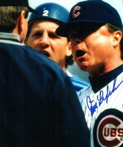 AUTOGRAPHED JIM LEFEBVRE Chicago Cubs Photo
