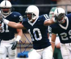Autographed CALVIN LOWERY Penn State Photo