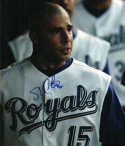 AUTOGRAPHED SHANE COSTA photo KC Royals