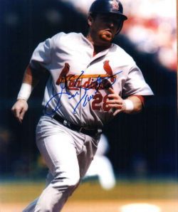 AUTOGRAPHED GARY BENNETT St. Louis Cardinals photo
