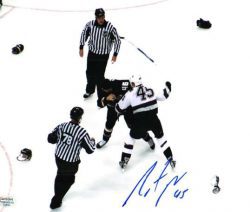 Autographed NATHAN MCIVER Canucks Photos