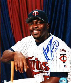 AUTOGRAPHED MATT LAWTON 8x10 Minnesota Twins photo