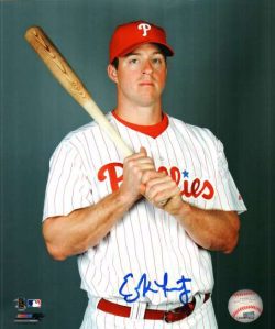 AUTOGRAPHED ERIK KRATZ 8X10 photo Philadelphia Phillies
