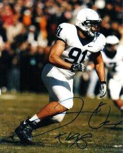 Autographed JARED ODRICK Penn State Photo