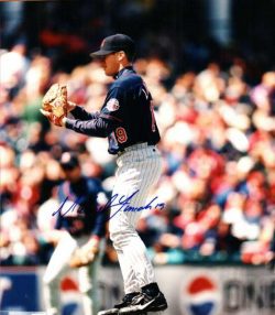AUTOGRAPHED MICHAEL LINCOLN -  Minnesota Twins photo